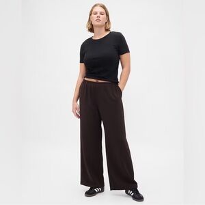 GAP Women's Wide Leg Pants - Black
